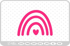 Rainbow SVG PNG DXF Product Image 1