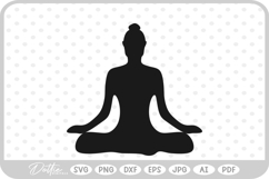 Yoga SVG PNG DXF Product Image 1