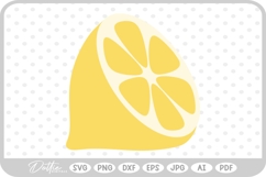 Lemon SVG PNG DXF Product Image 1