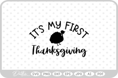 Thanksgiving Quote Fall Autumn Pumpkin SVG PNG DXF Product Image 1