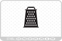 Cheese Grater SVG PNG DXF Product Image 1