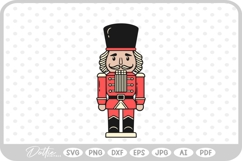 Nutcracker Christmas Festive Holiday SVG PNG DXF Product Image 1