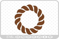 Rope Border SVG PNG DXF Product Image 1