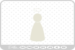 Angel Christmas SVG PNG DXF Product Image 1