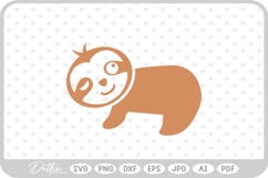 Sloth SVG PNG DXF Product Image 1