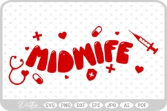 Midwife Medical Hospital ER SVG PNG DXF Product Image 1