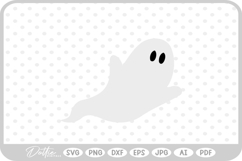 Ghost Halloween SVG PNG DXF Product Image 1