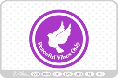 Dove Quote SVG PNG DXF Product Image 1