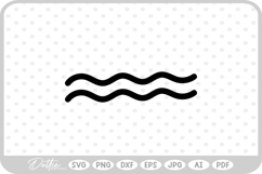 Lines Flourish Swirl Shape Decorative SVG PNG DXF Product Image 1