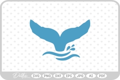Whale Tail SVG PNG DXF Product Image 1