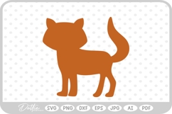 Fox SVG PNG DXF Product Image 1