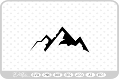 Mountains SVG PNG DXF Product Image 1