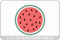 Watermelon SVG PNG DXF Product Image 1