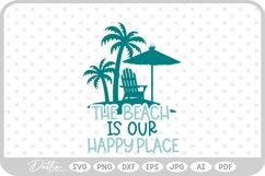 Beach Quote SVG PNG DXF Product Image 1
