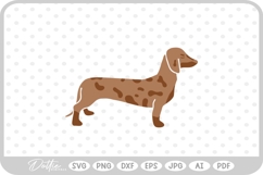 Sausage Dog Dachshund Weiner Dog SVG PNG DXF Product Image 1
