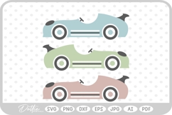 Race Car SVG PNG DXF Product Image 1