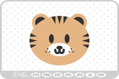 Tiger SVG PNG DXF Product Image 1