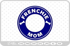 Dog Frenchie Mom SVG PNG DXF Product Image 1