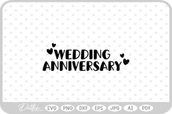 Wedding Anniversary SVG PNG DXF Product Image 1