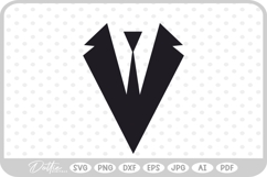 Tuxedo Shirt SVG PNG DXF Product Image 1