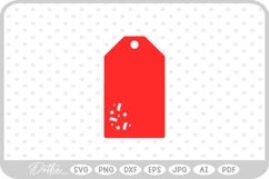 Gift Tag Party Décor SVG PNG DXF Product Image 1