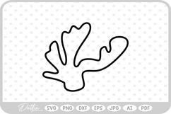 Coral Undersea Water Fish SVG PNG DXF Product Image 1