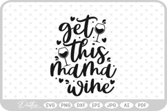 Wine Quote Drink SVG PNG DXF Product Image 1