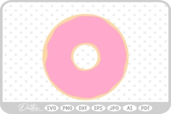 Ring Donut Sweet Treat SVG PNG DXF Product Image 1