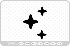 Stars Spooky Halloween Fall Autumn SVG PNG DXF Product Image 1