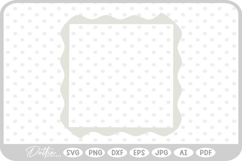 Geometric Shape Border SVG PNG DXF Product Image 1