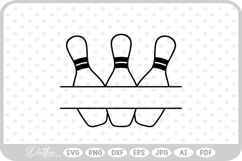 Bowling SVG PNG DXF Product Image 1
