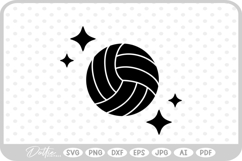 Volleyball SVG PNG DXF Product Image 1