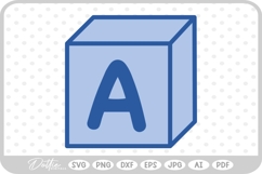 Baby Blocks SVG PNG DXF Product Image 1