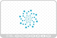 Star Shape Stars Space Doodle Starburst SVG PNG DXF Product Image 1