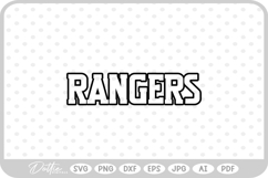 Rangers Sports Team SVG PNG DXF Product Image 1