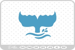 Whale Tail SVG PNG DXF Product Image 1