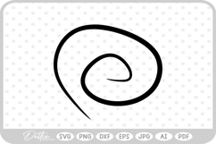 Swirl SVG PNG DXF Product Image 1