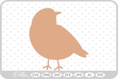 Bird Silhouette SVG PNG DXF Product Image 1