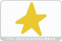Star Sparkle Shape SVG PNG DXF Product Image 1
