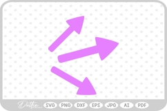 Arrow SVG PNG DXF Product Image 1