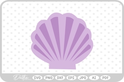 Sea Shell SVG PNG DXF Product Image 1