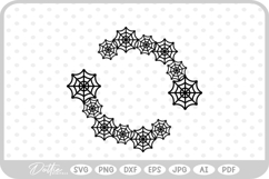 Spider Web Spooky Season Design Halloween SVG PNG DXF Product Image 1