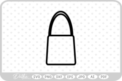 Handbag SVG PNG DXF Product Image 1