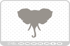 Elephant SVG PNG DXF Product Image 1