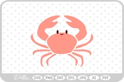 Crab SVG PNG DXF Product Image 1