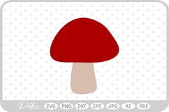 Mushroom Toadstool Fall Autumn SVG PNG DXF Product Image 1