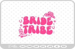 Bride Tribe Cowgirl Rodeo Bachelorette SVG PNG DXF Product Image 1