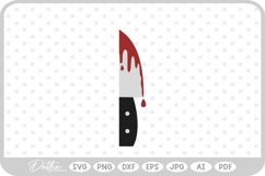 Knife Knives Halloween Blood SVG PNG DXF Product Image 1