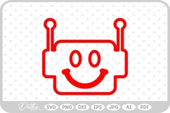 Robot SVG PNG DXF Product Image 1