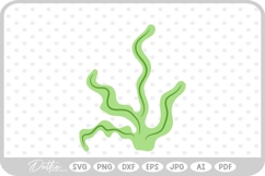 Coral Seaweed SVG PNG DXF Product Image 1